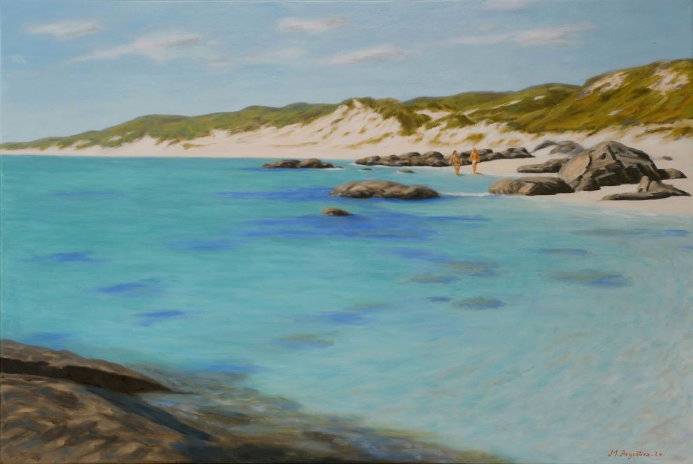 Calgardup Bay 61x91cm $2000